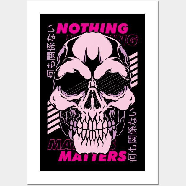 NOTHING MATTERS Wall Art by weckywerks